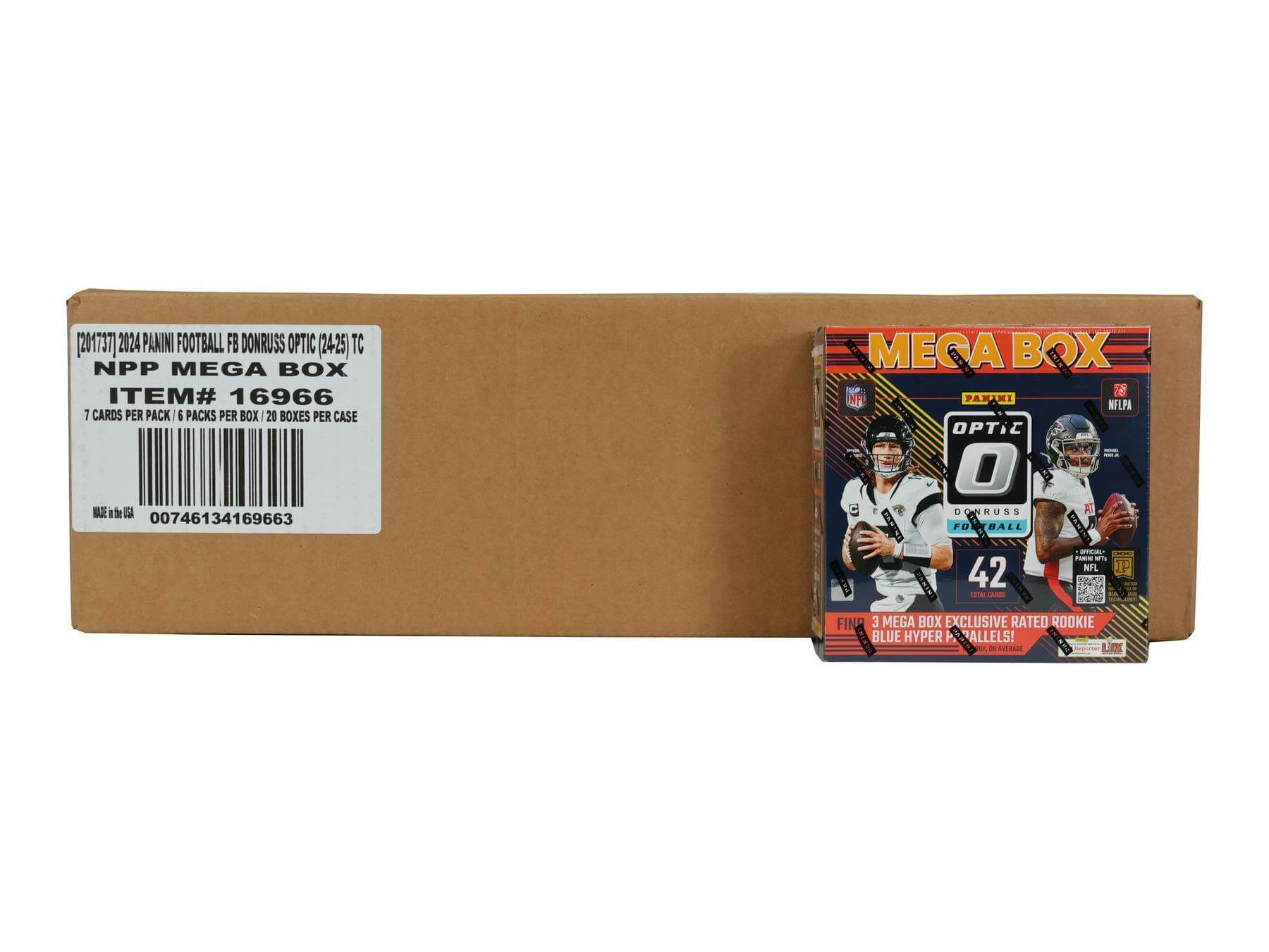 2024 Panini Donruss Optic Football Mega 20-Box Case (Blue Hyper Parallels!)