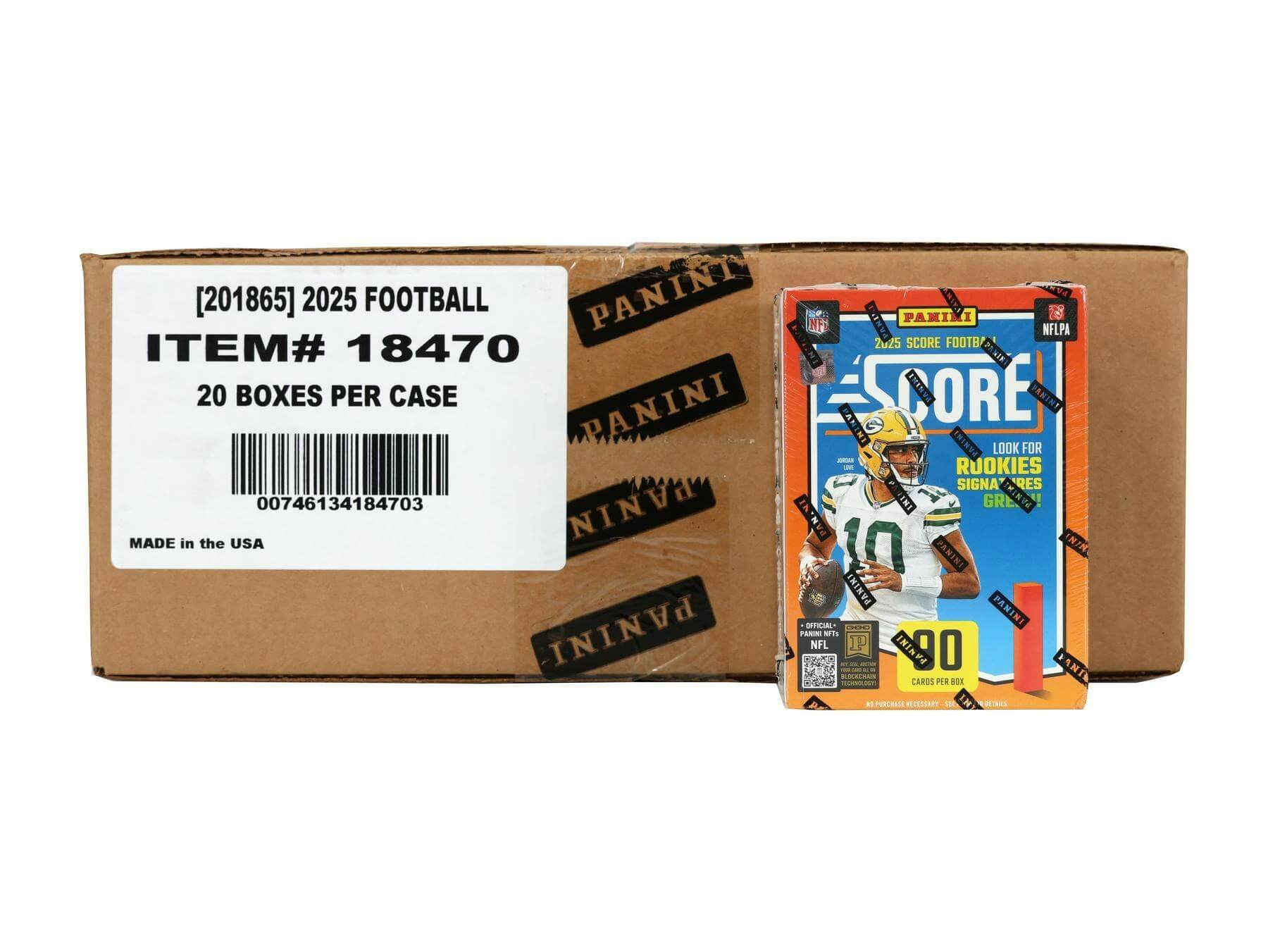 2025 Panini Score Football 6-Pack Hobby Blaster 20-Box Case