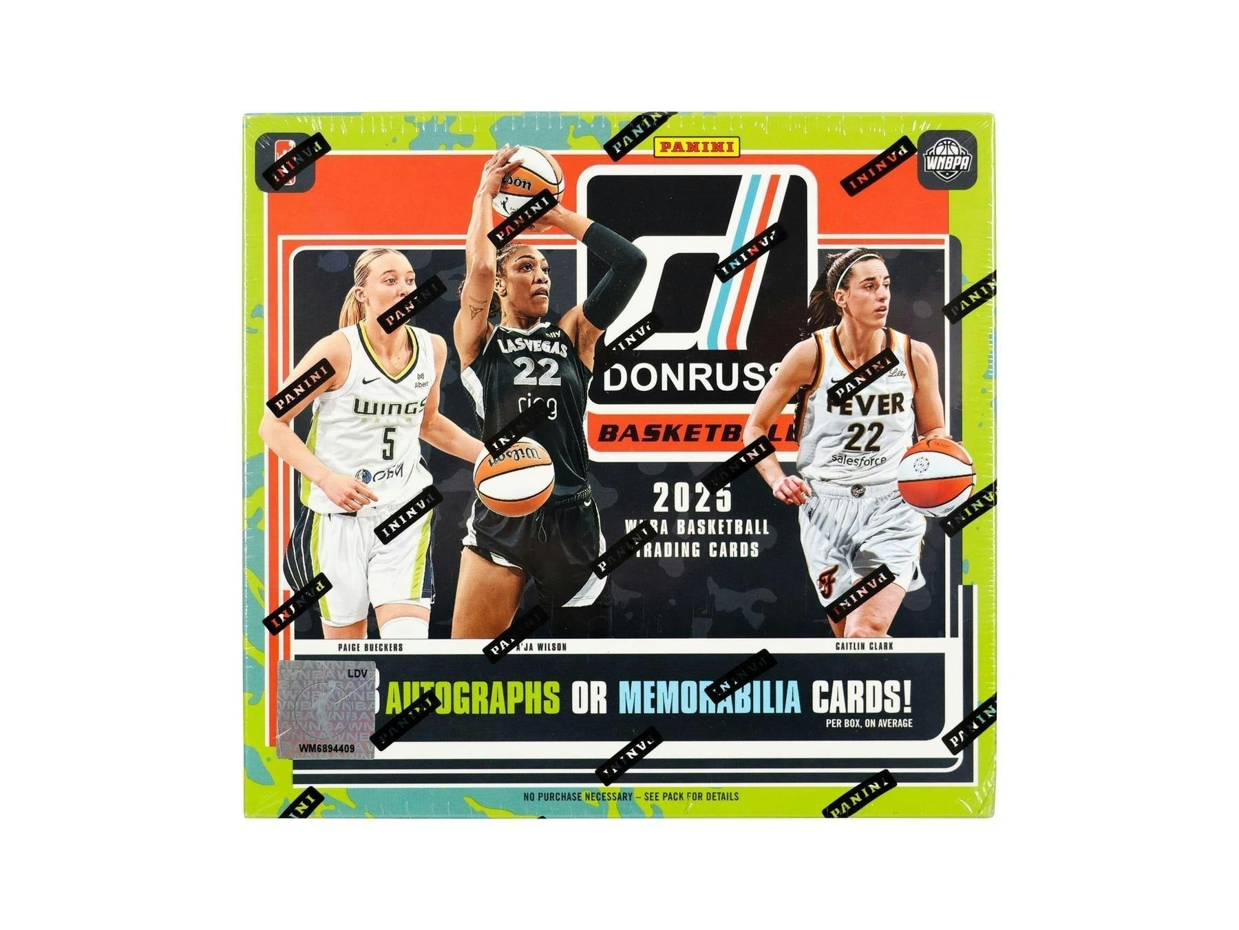 2025 Panini Donruss WNBA Basketball Hobby Box